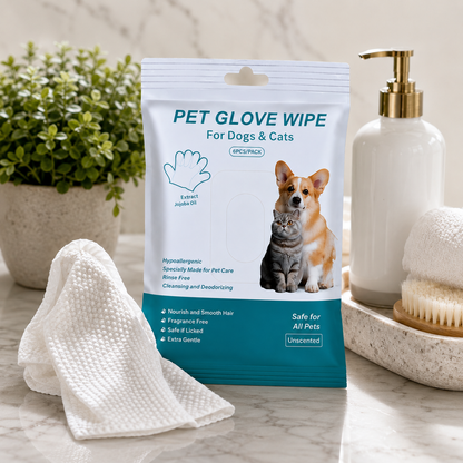 Barkera CleanPaw Grooming Gloves