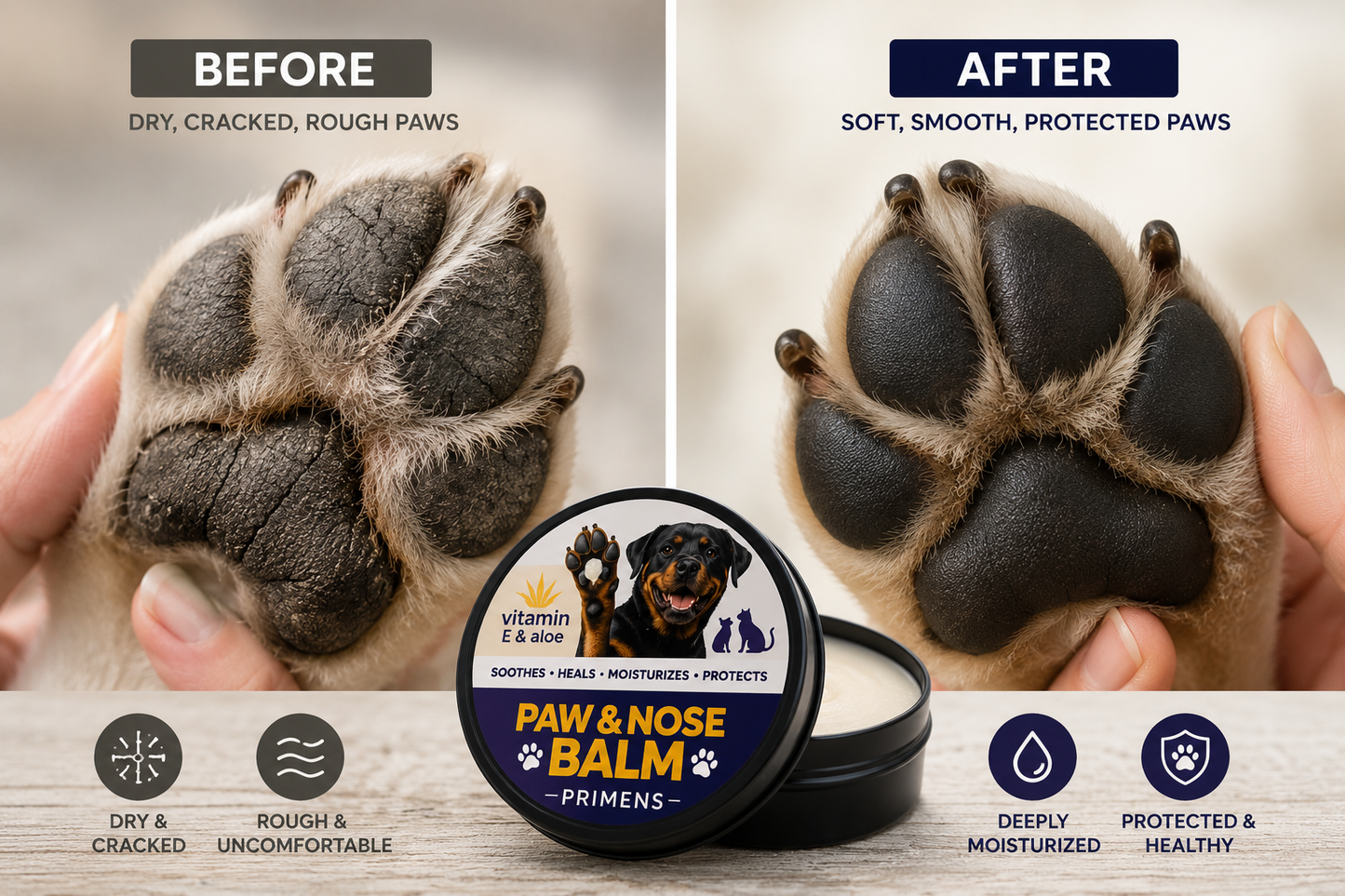 Barkera PawShield Balm